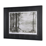 West coast chronicles I by Mercana Studio Hand Embellished Framed Art Print Matted under Glass from Mercana - Luna Furniture