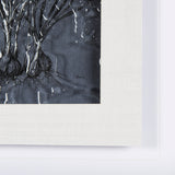 Botanical sketches V (Blue) by Mercana Studio Hand Embellished Framed Art Print Matted under Glass from Mercana - Luna Furniture