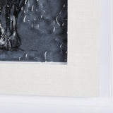 Botanical sketchesVI (Blue) by Mercana Studio Hand Embellished Framed Art Print Matted under Glass from Mercana - Luna Furniture