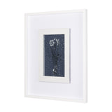 Botanical sketches II (Blue) by Mercana Studio Hand Embellished Framed Art Print Matted under Glass from Mercana - Luna Furniture