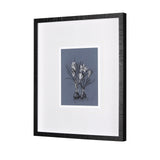 Botanical sketches V (Blue) by Mercana Studio Hand Embellished Framed Art Print Matted under Glass from Mercana - Luna Furniture