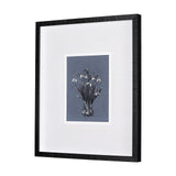 Botanical sketchesVI (Blue) by Mercana Studio Hand Embellished Framed Art Print Matted under Glass from Mercana - Luna Furniture