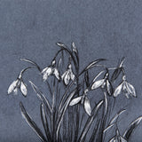 Botanical sketchesVI (Blue) by Mercana Studio Hand Embellished Framed Art Print Matted under Glass from Mercana - Luna Furniture