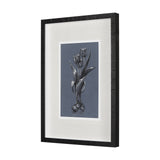 Botanical sketches I (Blue) by Mercana Studio Hand Embellished Framed Art Print Matted under Glass from Mercana - Luna Furniture