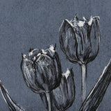 Botanical sketches I (Blue) by Mercana Studio Hand Embellished Framed Art Print Matted under Glass from Mercana - Luna Furniture