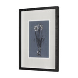 Botanical sketches I (Blue) by Mercana Studio Hand Embellished Framed Art Print Matted under Glass from Mercana - Luna Furniture