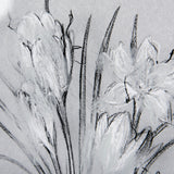 Botanical sketches V (Grey) by Mercana Studio Hand Embellished Framed Art Print Matted under Glass from Mercana - Luna Furniture
