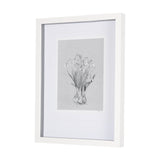 Botanical sketches VI (Grey) by Mercana Studio Hand Embellished Framed Art Print Matted under Glass from Mercana - Luna Furniture