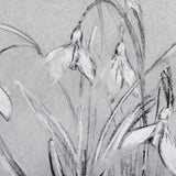 Botanical sketches VI (Grey) by Mercana Studio Hand Embellished Framed Art Print Matted under Glass from Mercana - Luna Furniture