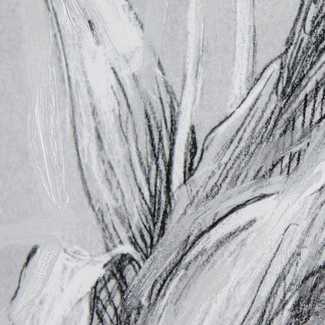 Botanical sketches I (Grey) by Mercana Studio Hand Embellished Framed Art Print Matted under Glass from Mercana - Luna Furniture