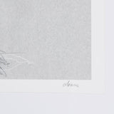 Botanical sketches II (Grey) by Mercana Studio Hand Embellished Framed Art Print Matted under Glass from Mercana - Luna Furniture