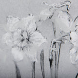 Botanical sketches II (Grey) by Mercana Studio Hand Embellished Framed Art Print Matted under Glass from Mercana - Luna Furniture