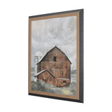 Old Barn I by Mercana Studio a Hand Embellished Textured Framed Art Print from Mercana - Luna Furniture