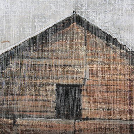 Old Barn I by Mercana Studio a Hand Embellished Textured Framed Art Print from Mercana - Luna Furniture
