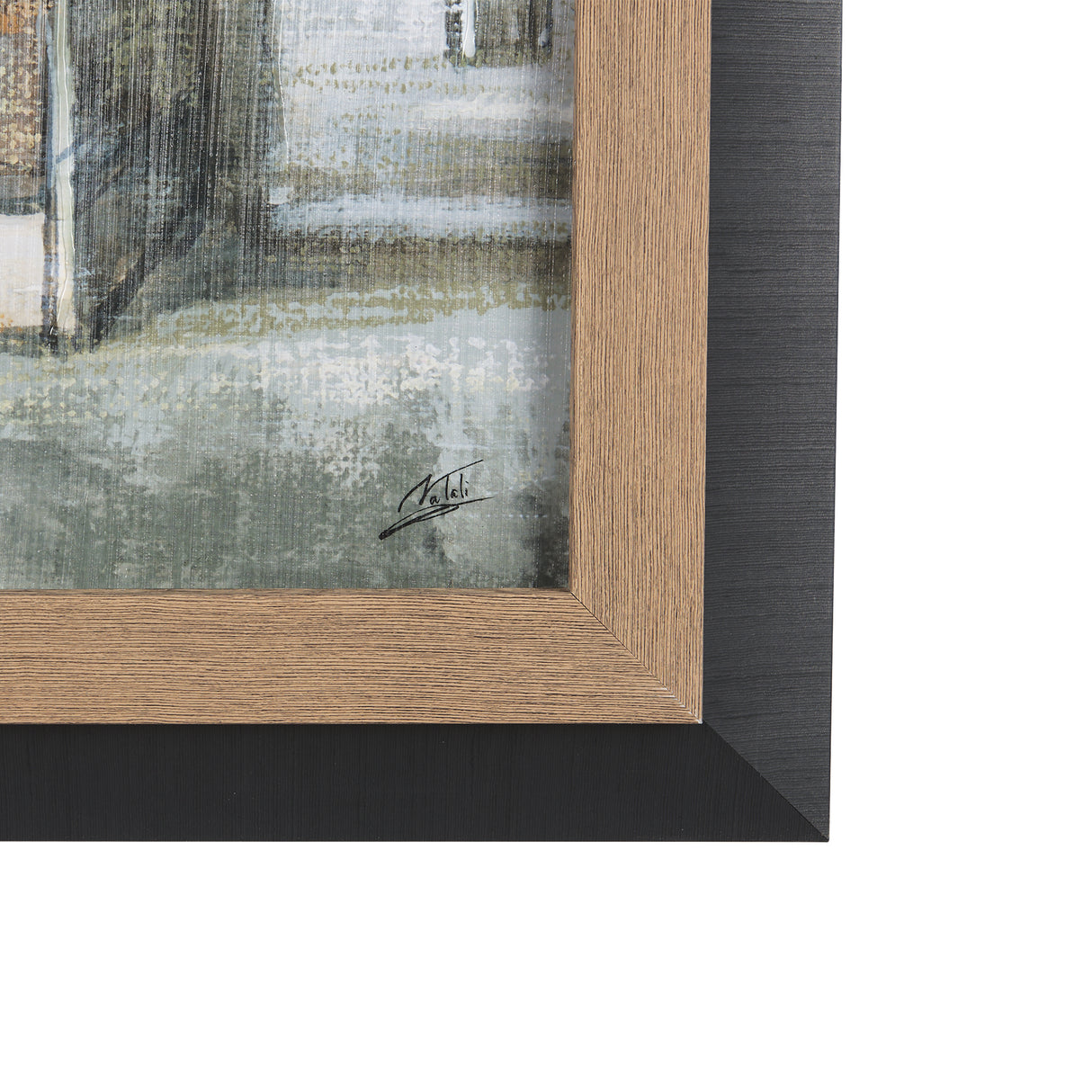 Old Barn II by Mercana Studio a Hand Embellished Textured Framed Art Print from Mercana - Luna Furniture