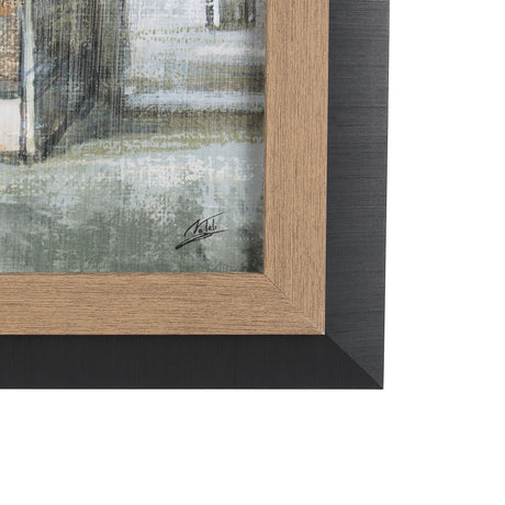 Old Barn II by Mercana Studio a Hand Embellished Textured Framed Art Print from Mercana - Luna Furniture
