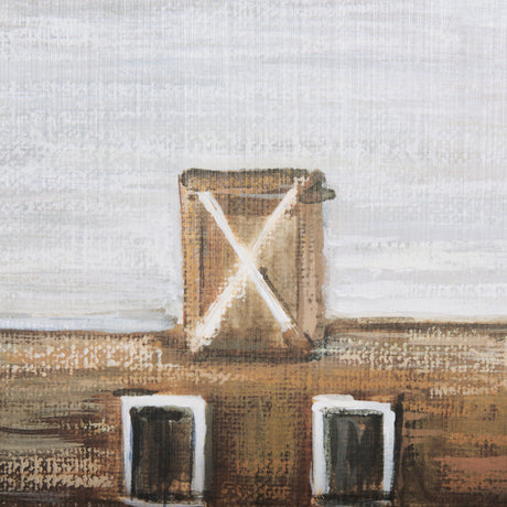 Old Barn II by Mercana Studio a Hand Embellished Textured Framed Art Print from Mercana - Luna Furniture