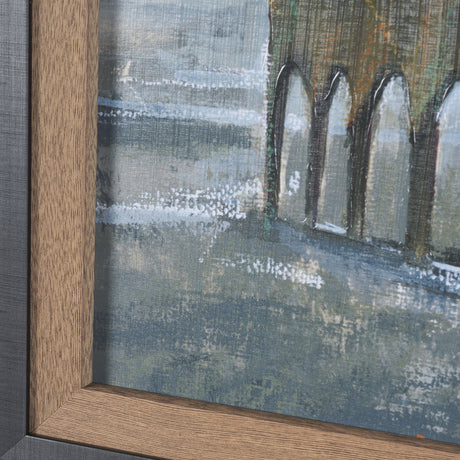 Old Barn III by Mercana Studio a Hand Embellished Textured Framed Art Print from Mercana - Luna Furniture