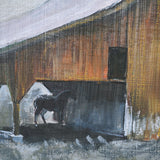 Old Barn III by Mercana Studio a Hand Embellished Textured Framed Art Print from Mercana - Luna Furniture