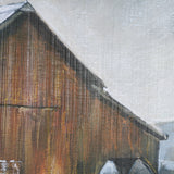 Old Barn III by Mercana Studio a Hand Embellished Textured Framed Art Print from Mercana - Luna Furniture