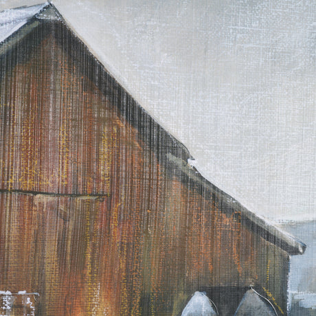Old Barn III by Mercana Studio a Hand Embellished Textured Framed Art Print from Mercana - Luna Furniture