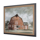 Old Barn IV by Mercana Studio a Hand Embellished Textured Framed Art Print from Mercana - Luna Furniture