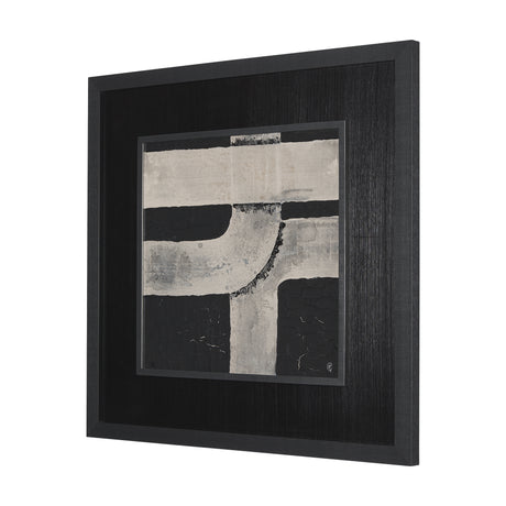 Pipes II by Studio M a handmade Original Framed Artwork under Glass from Mercana - Luna Furniture