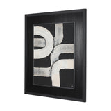 Pipes III by Studio M a handmade Original Framed Artwork under Glass from Mercana - Luna Furniture