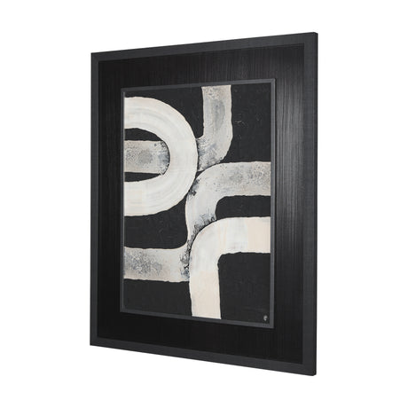 Pipes III by Studio M a handmade Original Framed Artwork under Glass from Mercana - Luna Furniture