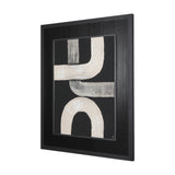 Pipes IV by Studio M a handmade Original Framed Artwork under Glass from Mercana - Luna Furniture