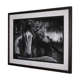 Watched Presence by Mercana Studio a Hand Embellished Textured Framed Photo Art Print Matted under G from Mercana - Luna Furniture