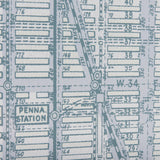 Manhattan Map I by Mercana Studio a Hand Embellished Textured Framed Art Print Matted under Glass from Mercana - Luna Furniture