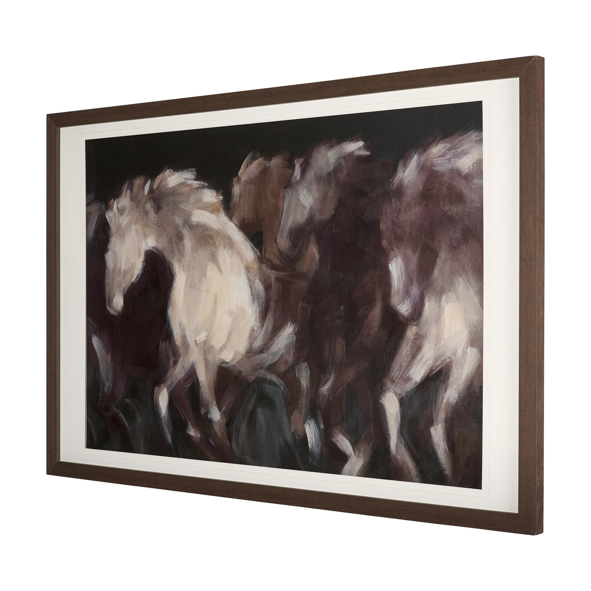 Running Wild - Quick by Mercana Studio Hand Embellished Textured Framed Art Print Matted under Glass from Mercana - Luna Furniture