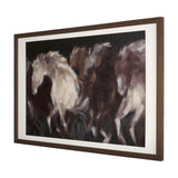 Running Wild - Quick by Mercana Studio Hand Embellished Textured Framed Art Print Matted under Glass from Mercana - Luna Furniture