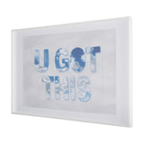 Simple Voice -This by Mercana Studio a Framed Art Print Matted under Glass from Mercana - Luna Furniture