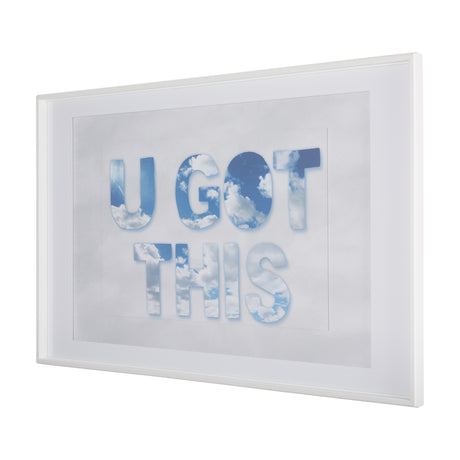 Simple Voice -This by Mercana Studio a Framed Art Print Matted under Glass from Mercana - Luna Furniture