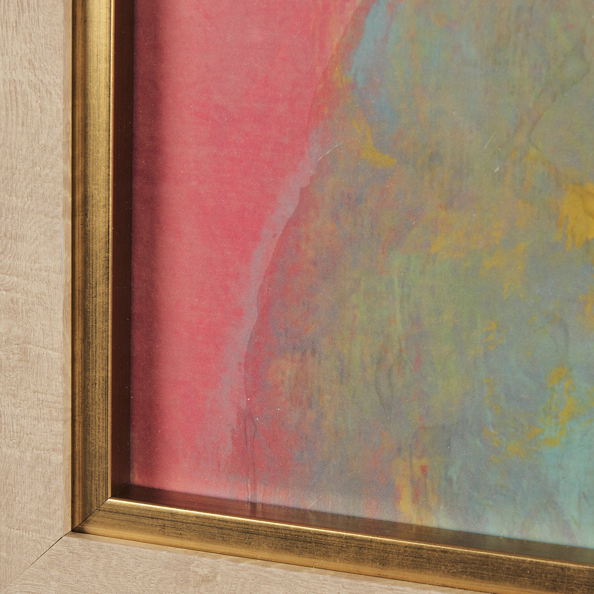 Pop Birds - Sore by Mercana Studio a Hand Embellished Textured Framed Art Print Matted under Glass from Mercana - Luna Furniture