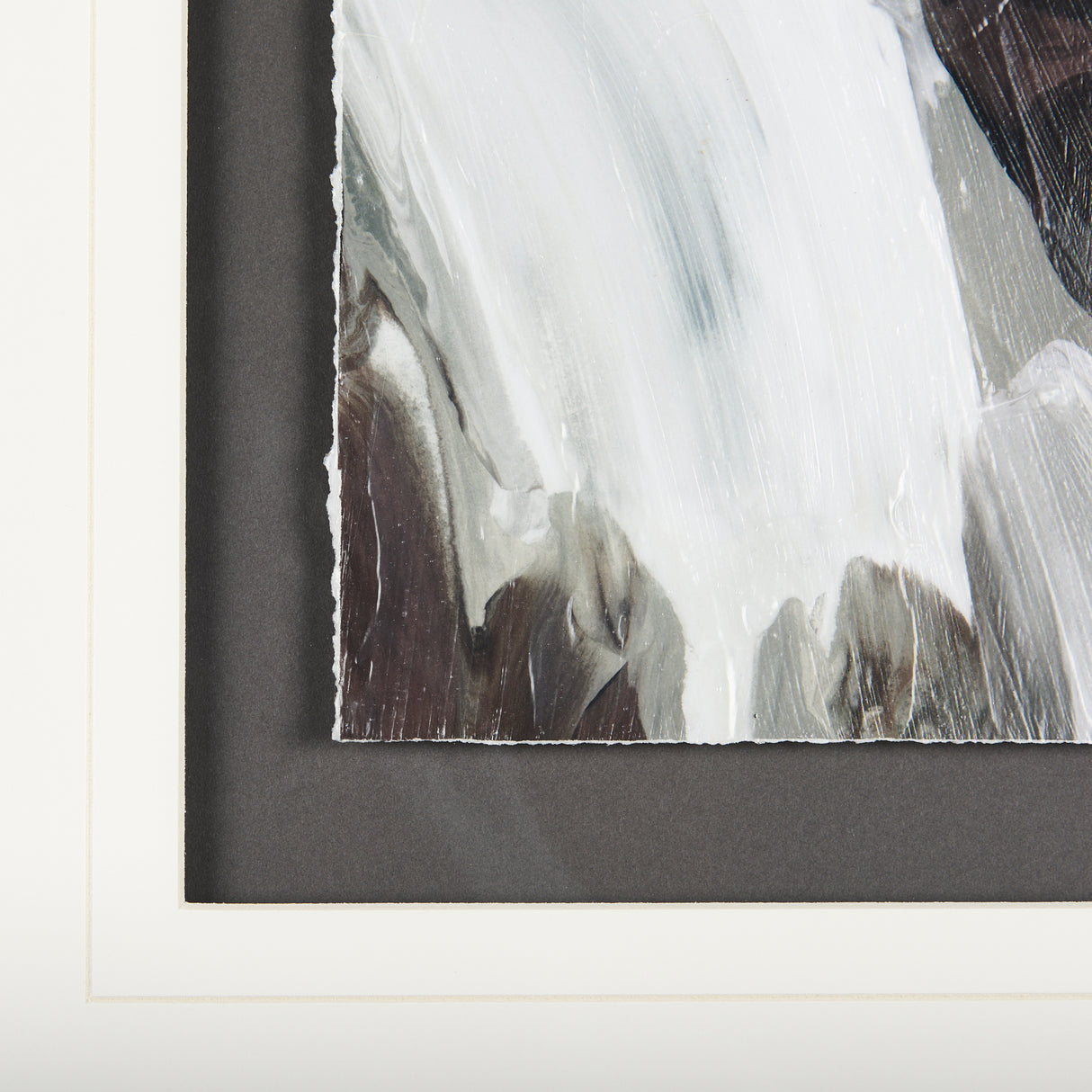Harmonic VI by Mercana Studio a Hand Embellished Textured Framed Art Print Matted under Glass from Mercana - Luna Furniture