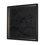 Bee Dance II by Studio M a handmade Original Framed 3D Textured Artwork from Mercana - Luna Furniture