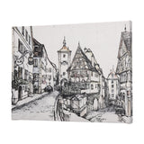 Travel memories I by Mercana Studio a Hand Embellished Textured Canvas from Mercana - Luna Furniture