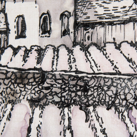 Travel memories II by Mercana Studio a Hand Embellished Textured Canvas from Mercana - Luna Furniture