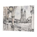 Travel memories IV by Mercana Studio a Hand Embellished Textured Canvas from Mercana - Luna Furniture