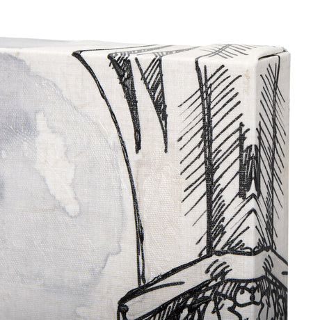 Travel memories IV by Mercana Studio a Hand Embellished Textured Canvas from Mercana - Luna Furniture