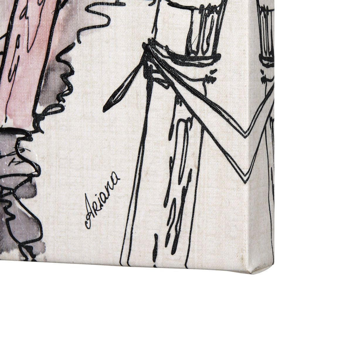 Travel memories V by Mercana Studio a Hand Embellished Textured Canvas from Mercana - Luna Furniture