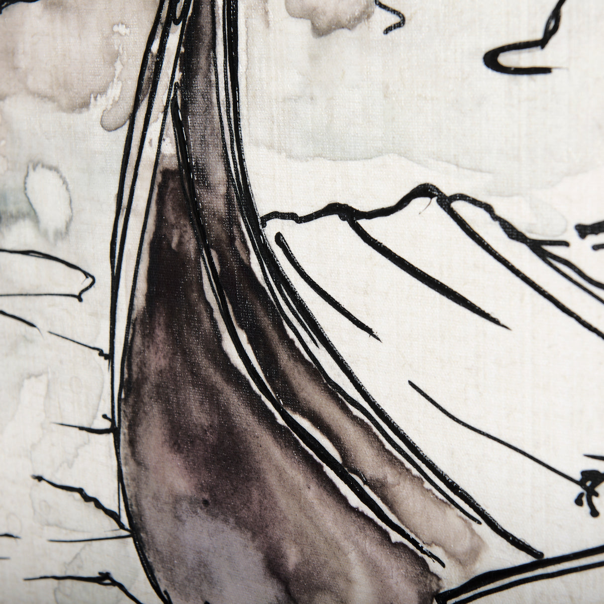 Travel memories V by Mercana Studio a Hand Embellished Textured Canvas from Mercana - Luna Furniture