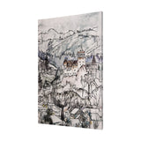 Travel memories VII by Mercana Studio a Hand Embellished Textured Canvas from Mercana - Luna Furniture