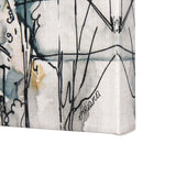 Travel memories VII by Mercana Studio a Hand Embellished Textured Canvas from Mercana - Luna Furniture