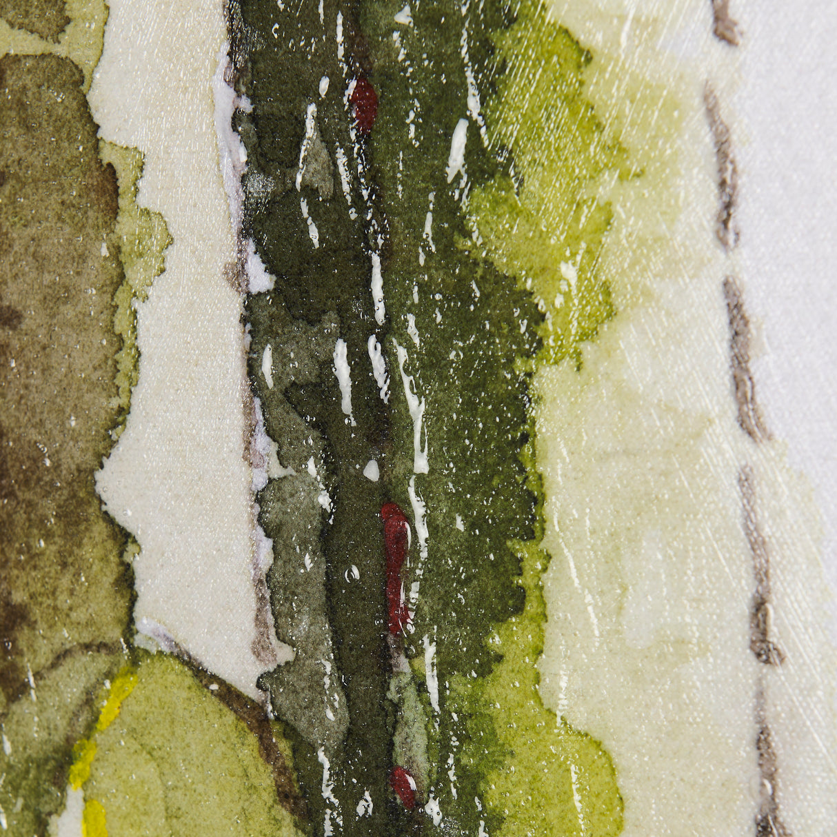 cactus II by Mercana Studio a Hand Embellished Textured Canvas from Mercana - Luna Furniture