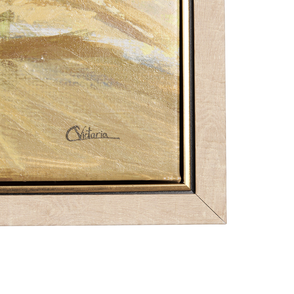 Farmland view II by Mercana Studio a Hand Embellished Textured Framed Canvas from Mercana - Luna Furniture