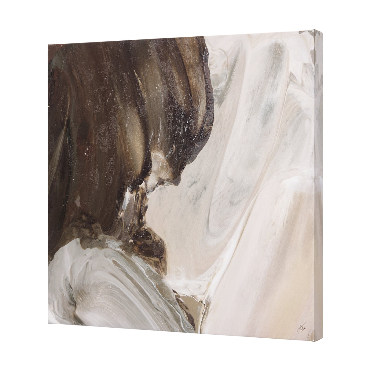 Harmonic I by Mercana Studio a Hand Embellished Textured Canvas from Mercana - Luna Furniture